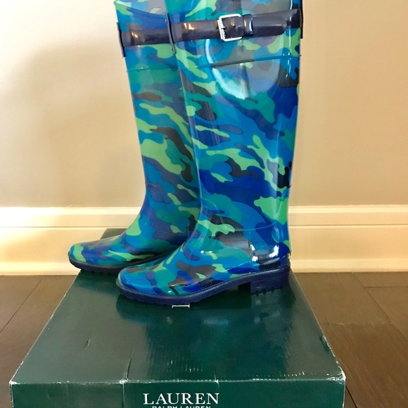 Ralph Lauren Rain Boots - Picture 1 of 3